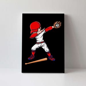 Baseballer Sports Athlete Dabbing Baseball Player Canvas