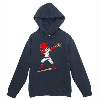 Baseballer Sports Athlete Dabbing Baseball Player Urban Pullover Hoodie