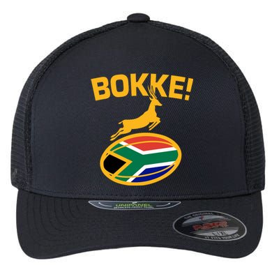 Bokke South African Rugby Fan Flexfit Unipanel Trucker Cap