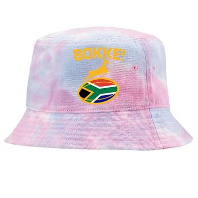 Bokke South African Rugby Fan Tie-Dyed Bucket Hat