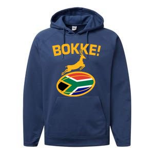 Bokke South African Rugby Fan Performance Fleece Hoodie