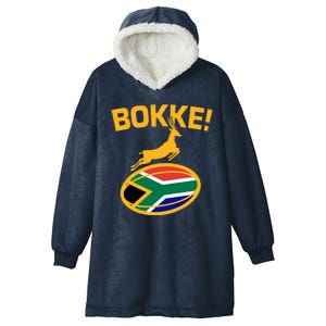 Bokke South African Rugby Fan Hooded Wearable Blanket