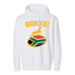 Bokke South African Rugby Fan Garment-Dyed Fleece Hoodie