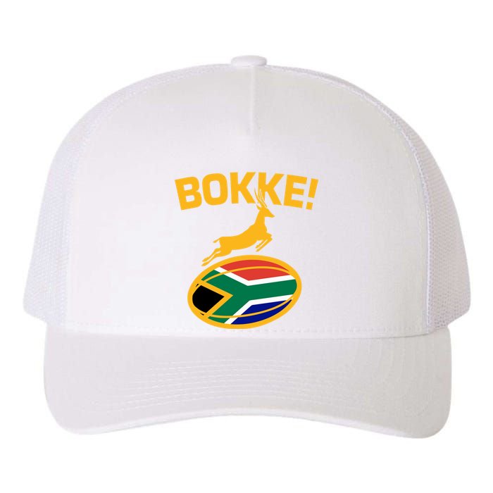 Bokke South African Rugby Fan Yupoong Adult 5-Panel Trucker Hat