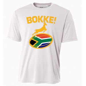 Bokke South African Rugby Fan Cooling Performance Crew T-Shirt