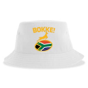 Bokke South African Rugby Fan Sustainable Bucket Hat