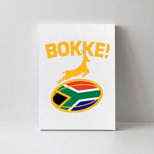 Bokke South African Rugby Fan Canvas