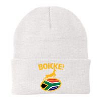 Bokke South African Rugby Fan Knit Cap Winter Beanie