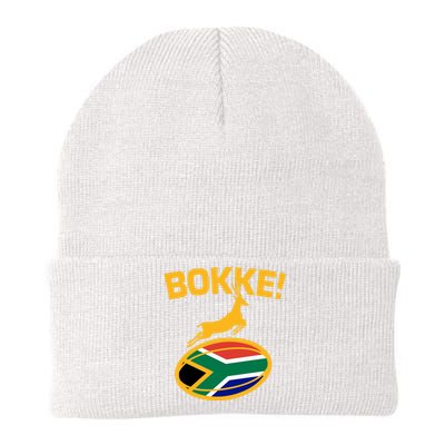 Bokke South African Rugby Fan Knit Cap Winter Beanie