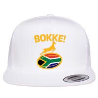 Bokke South African Rugby Fan Flat Bill Trucker Hat