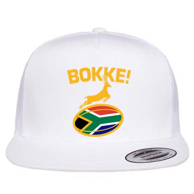 Bokke South African Rugby Fan Flat Bill Trucker Hat