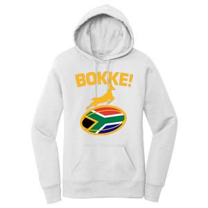 Bokke South African Rugby Fan Women's Pullover Hoodie