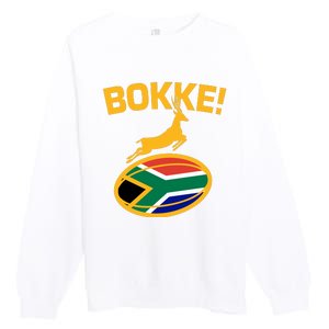 Bokke South African Rugby Fan Premium Crewneck Sweatshirt