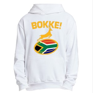 Bokke South African Rugby Fan Urban Pullover Hoodie