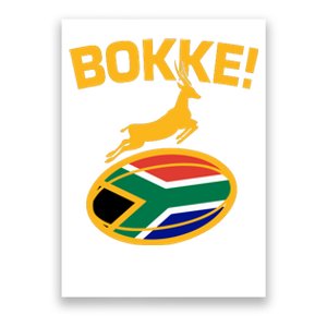 Bokke South African Rugby Fan Poster