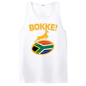 Bokke South African Rugby Fan PosiCharge Competitor Tank