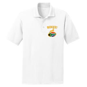 Bokke South African Rugby Fan PosiCharge RacerMesh Polo