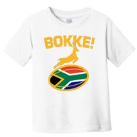 Bokke South African Rugby Fan Toddler T-Shirt