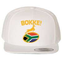 Bokke South African Rugby Fan Wool Snapback Cap