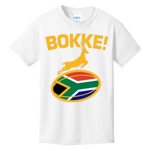 Bokke South African Rugby Fan Kids T-Shirt