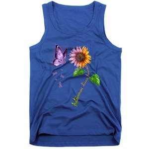 Butterfly Sunflower Autoimmune Disease Awareness Gift Tank Top