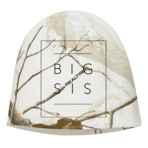 Big Sister Announcement Promoted to Big Sis Kati - Camo Knit Beanie