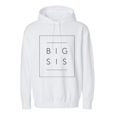 Big Sister Announcement Promoted to Big Sis Garment-Dyed Fleece Hoodie