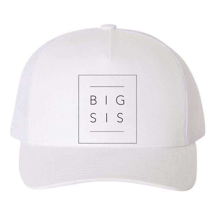 Big Sister Announcement Promoted to Big Sis Yupoong Adult 5-Panel Trucker Hat