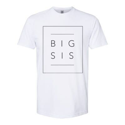 Big Sister Announcement Promoted to Big Sis Softstyle® CVC T-Shirt