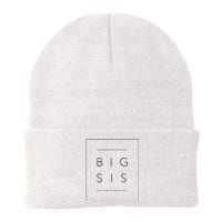 Big Sister Announcement Promoted to Big Sis Knit Cap Winter Beanie