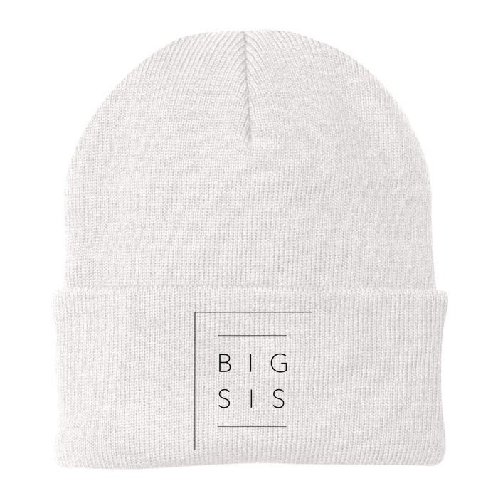 Big Sister Announcement Promoted to Big Sis Knit Cap Winter Beanie