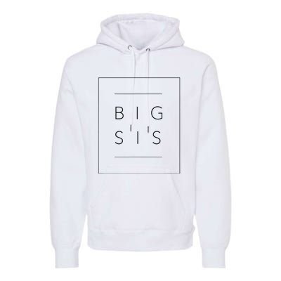 Big Sister Announcement Promoted to Big Sis Premium Hoodie