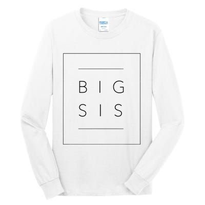 Big Sister Announcement Promoted to Big Sis Tall Long Sleeve T-Shirt