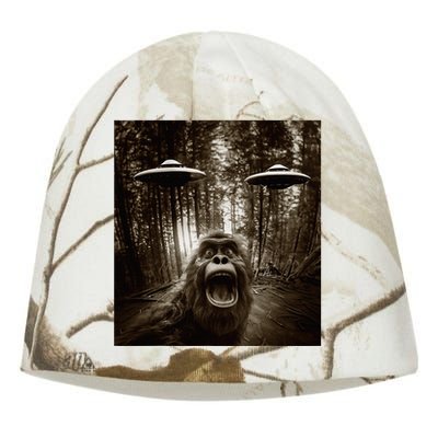 Bigfoot Sasquatch Alien Ufo Kati - Camo Knit Beanie