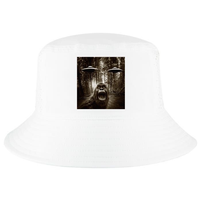 Bigfoot Sasquatch Alien Ufo Cool Comfort Performance Bucket Hat