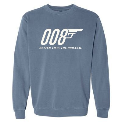 British Secret Agent 007 + 1 Better Than The Original Garment-Dyed Sweatshirt