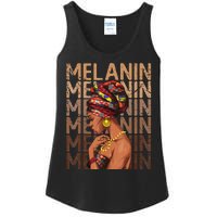 Black Strong  Afro Love Melanin African American Ladies Essential Tank