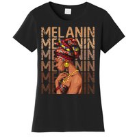 Black Strong  Afro Love Melanin African American Women's T-Shirt