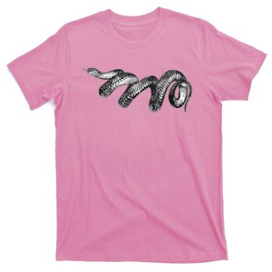 Black Snake Animal Tee Love Reptile Fans Herp T-Shirt