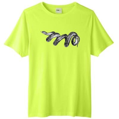 Black Snake Animal Tee Love Reptile Fans Herp Tall Fusion ChromaSoft Performance T-Shirt