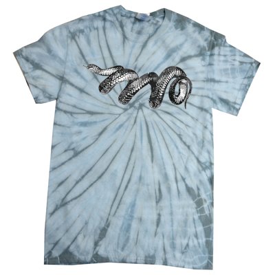 Black Snake Animal Tee Love Reptile Fans Herp Tie-Dye T-Shirt