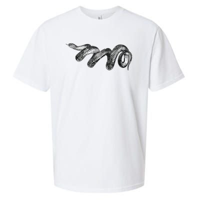 Black Snake Animal Tee Love Reptile Fans Herp Sueded Cloud Jersey T-Shirt