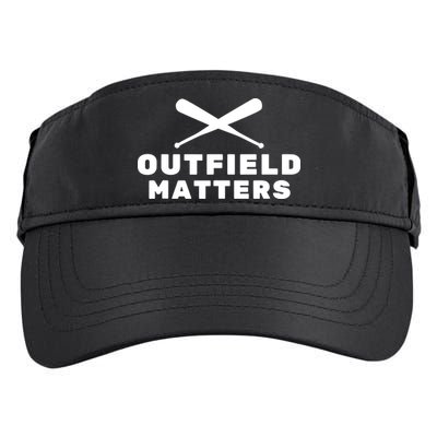Baseball Sport Baseball Outfield Matters Baseball Outfields Tank Top Adult Drive Performance Visor