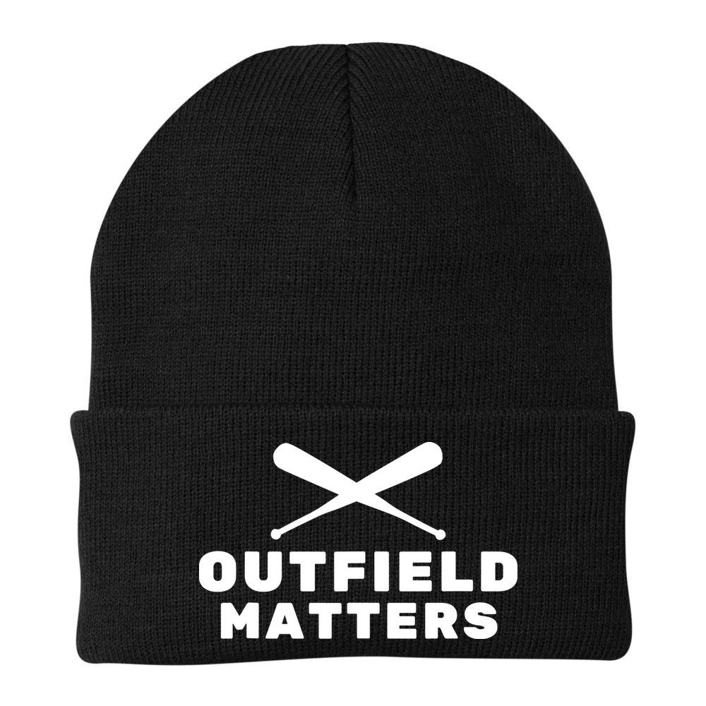 Baseball Sport Baseball Outfield Matters Baseball Outfields Tank Top Beanie