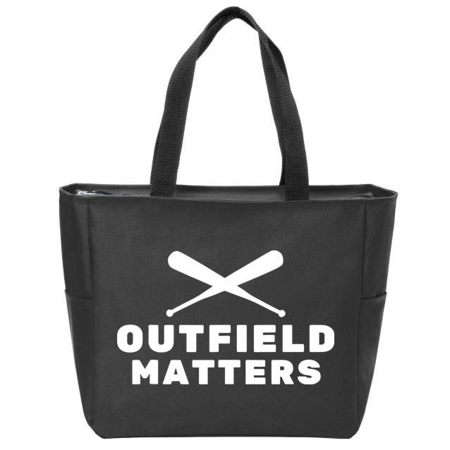 Baseball Sport Baseball Outfield Matters Baseball Outfields Tank Top Zip Tote Bag