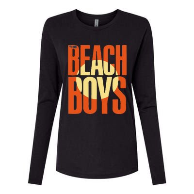 Beach Spotlight Womens Cotton Relaxed Long Sleeve T-Shirt