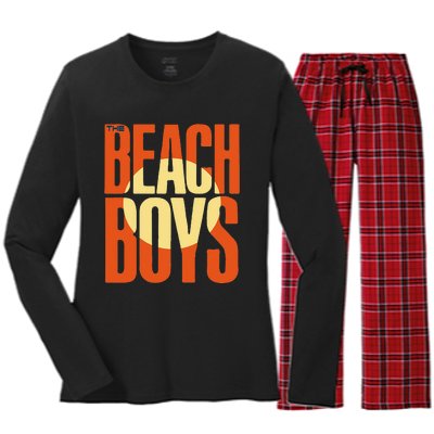 Beach Spotlight Women's Long Sleeve Flannel Pajama Set 