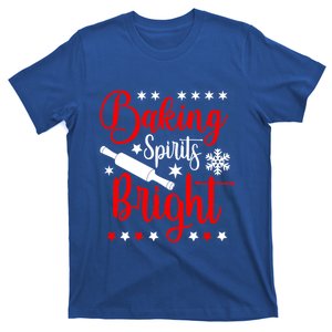 Baking Spirits Brighcute Gift For Funny Baker Christmas Gift T-Shirt