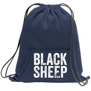 Black Sheep Sweatshirt Cinch Pack Bag