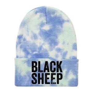 Black Sheep Tie Dye 12in Knit Beanie